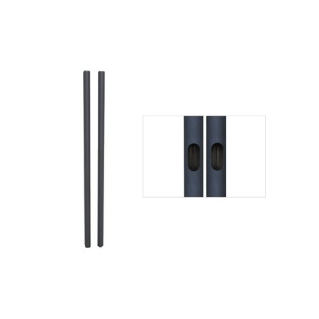 PROGRESSIVE MARKETING PRODUCTS F 60 In. Black Replacement Poles. T60B